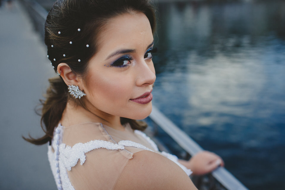 Maquiagem delicada para debutante